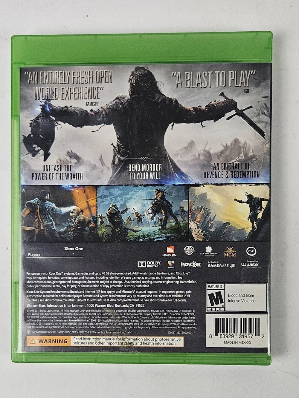 N/A official game